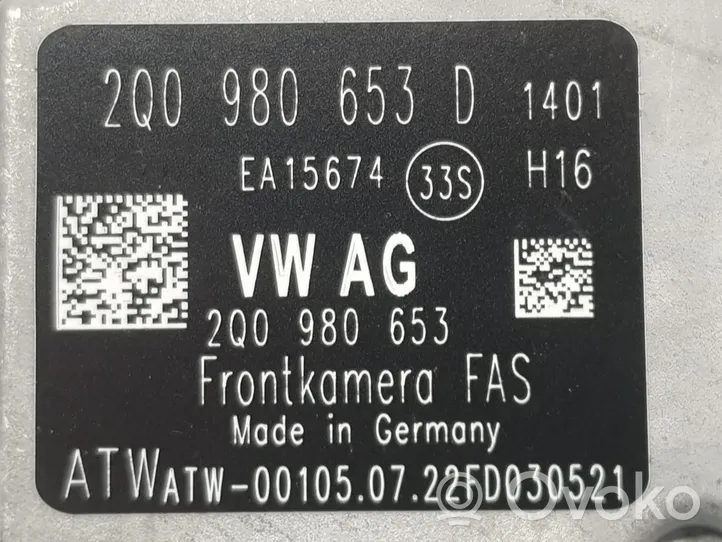 Volkswagen PASSAT B7 Telecamera per parabrezza 2Q0980653D