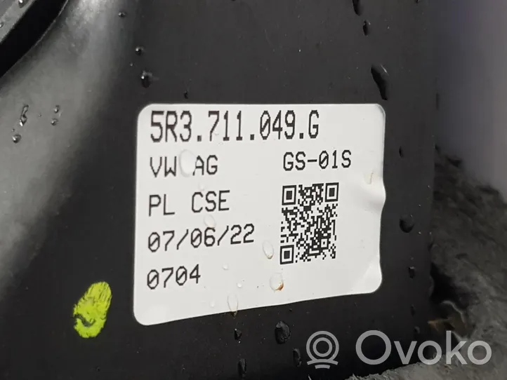 Seat Ibiza V (KJ) Vaihteenvalitsimen verhoilu 5R3711049G