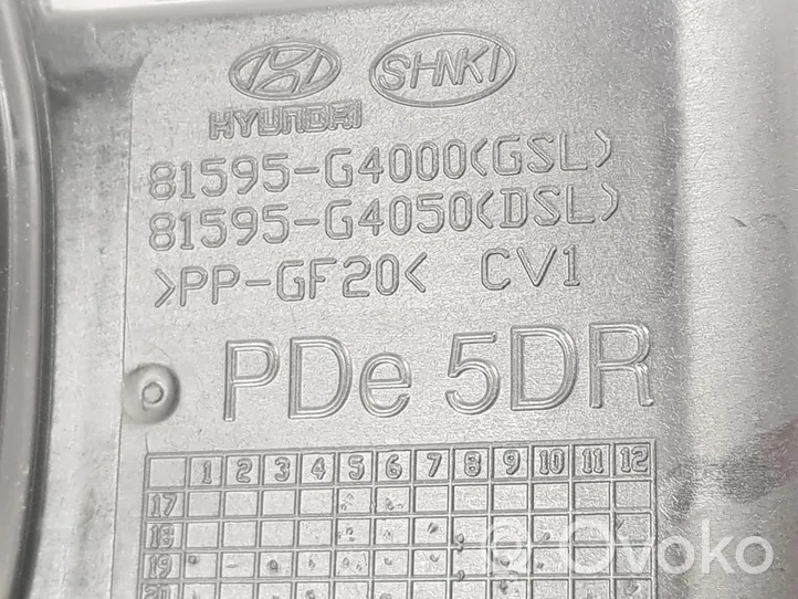 Hyundai i30 Tappo del serbatoio del carburante 81595G4000