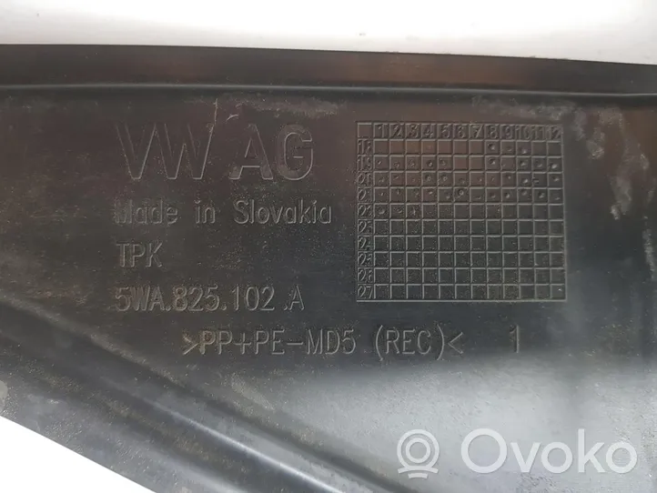 Audi Q2 - Protezione anti spruzzi/sottoscocca del motore 5WA825102A
