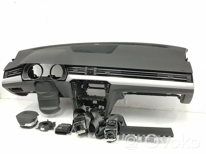 Volkswagen PASSAT B7 Set airbag con pannello 3G1857003CA