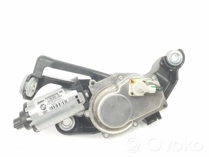 BMW 1 E82 E88 Moteur d'essuie-glace arrière W000002449