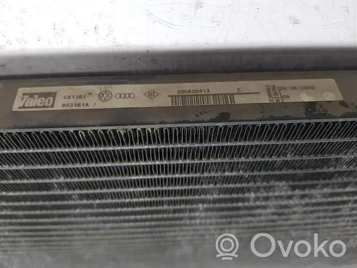 Volkswagen II LT A/C cooling radiator (condenser) 2D0820413C