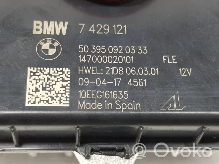 BMW 2 F46 Sterownik / moduł świateł Xenon 7429121