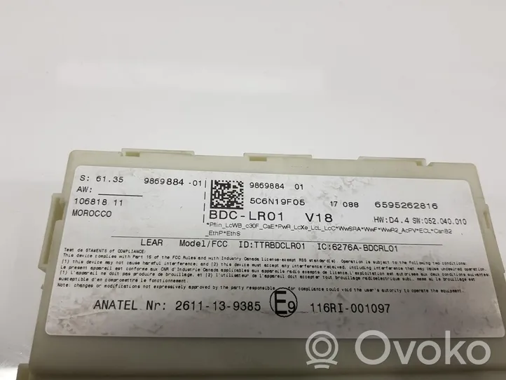 BMW 2 F46 Ramka / Moduł bezpieczników 61359869884