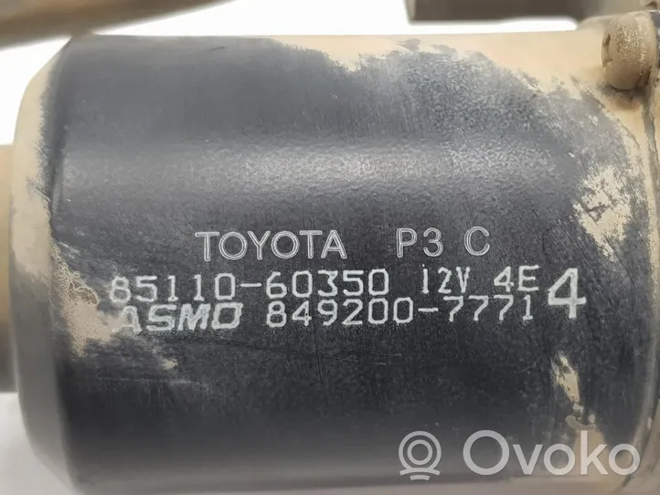 Toyota Land Cruiser (J120) Etupyyhkimen vivusto ja moottori 8511060350