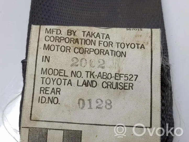 Toyota Land Cruiser (HDJ90) Takaistuimen turvavyö 7336060262B1