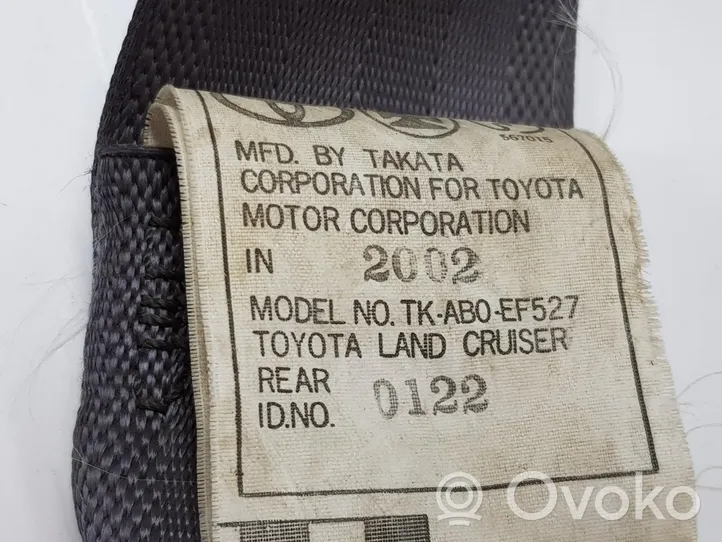 Toyota Land Cruiser (HDJ90) Takaistuimen turvavyö 7337060142B1