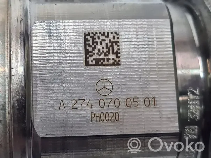 Mercedes-Benz G W463 Polttoaineen ruiskutuksen suurpainepumppu 