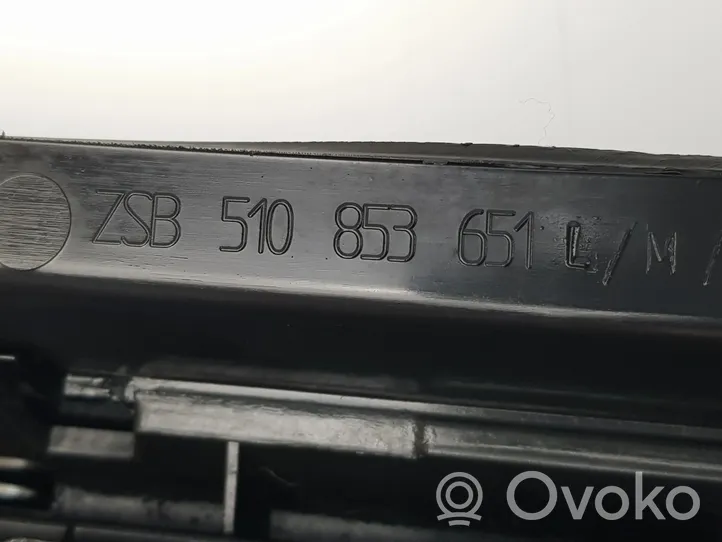 Volkswagen Golf Sportsvan Grille de calandre avant 510853653