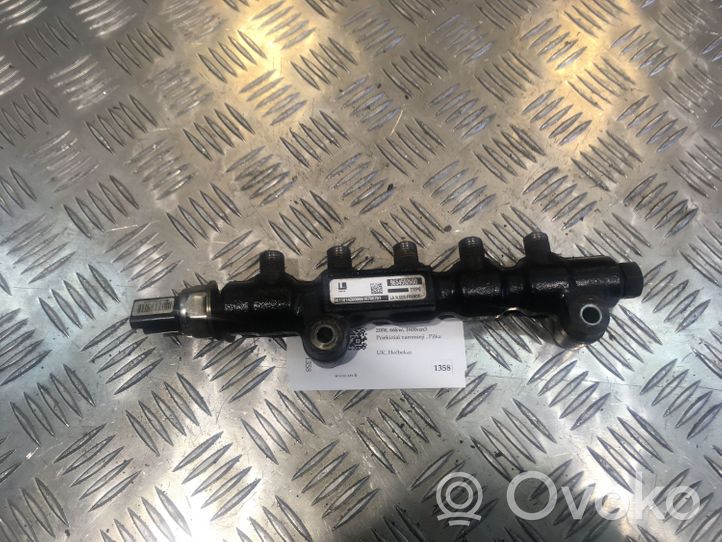 Peugeot 308 Kraftstoffverteiler Einspritzleiste Verteilerrohr 9654592680