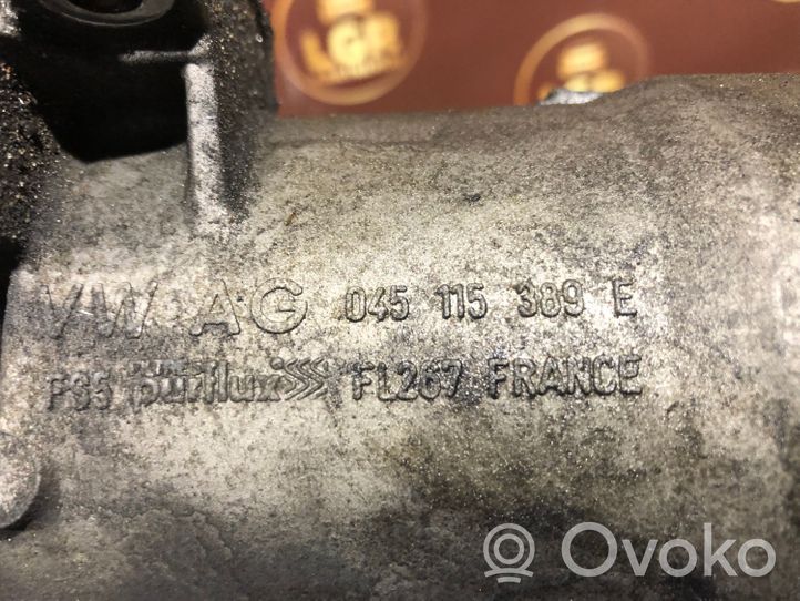 Volkswagen Golf V Oil filter mounting bracket 045115389E