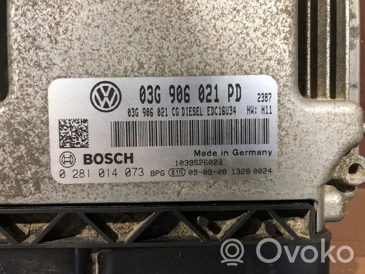 Volkswagen Caddy Moottorin ohjainlaite/moduuli 03G906021PD