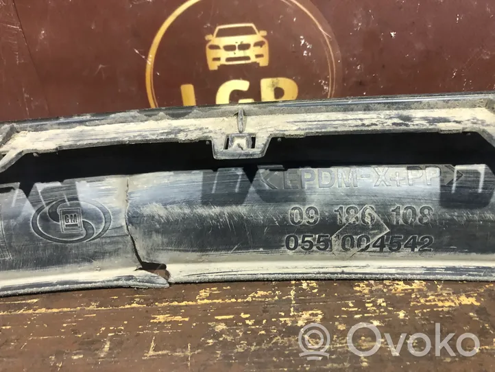 Opel Vectra C Front bumper lip 09186108