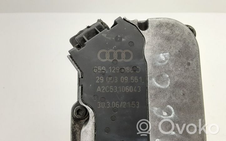 Audi A6 S6 C6 4F Activador/motor del colector de admisión 059129086D