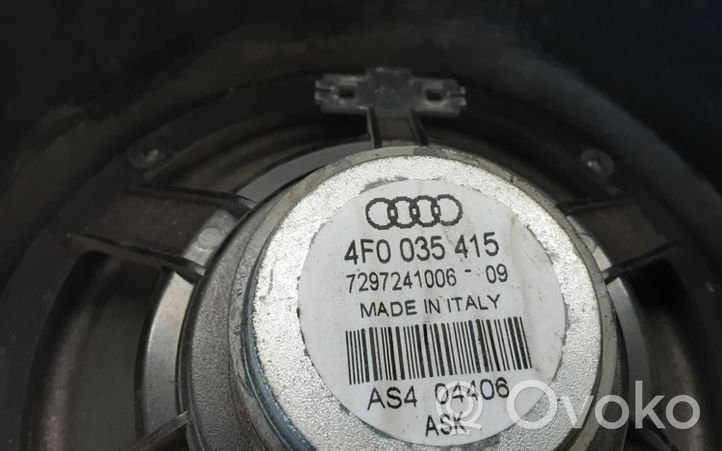 Audi A6 S6 C6 4F Haut-parleur de porte avant 4F0035415