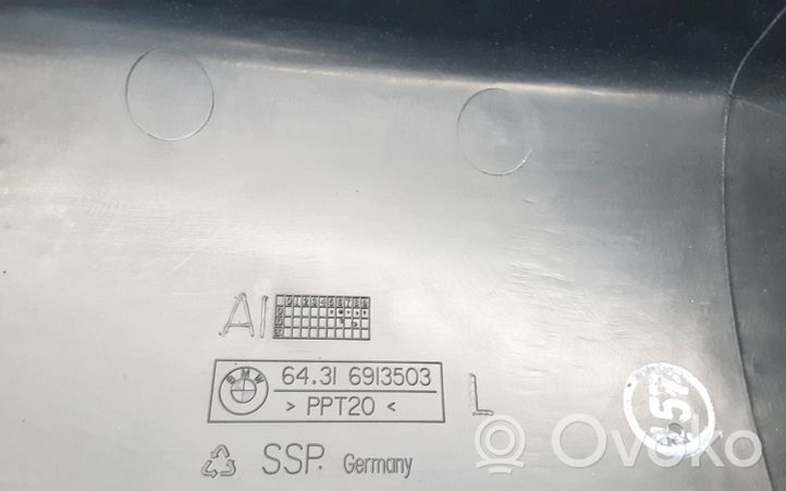 BMW 5 E60 E61 Oro mikrofiltro komplektas 64319621601