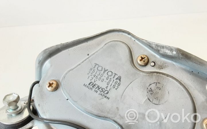 Toyota Avensis T250 Moteur d'essuie-glace arrière 8513005100