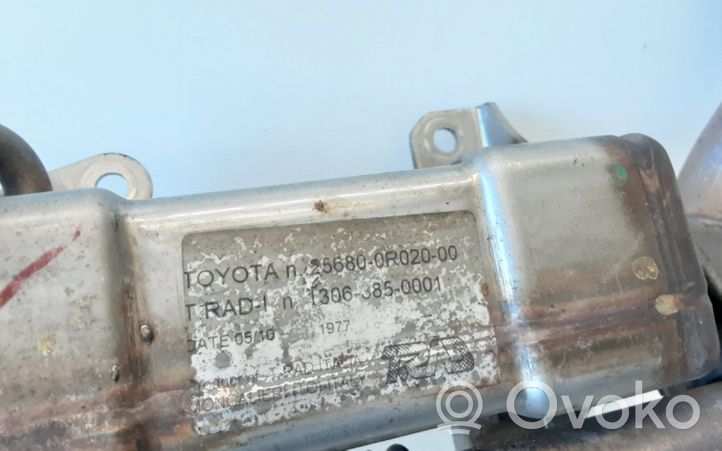Toyota Avensis T250 Chłodnica spalin EGR 256800R02000