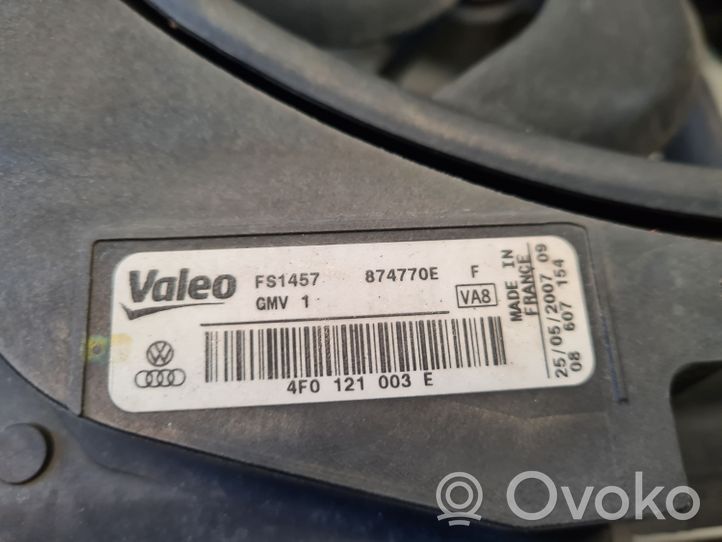 Audi A6 S6 C6 4F Elektryczny wentylator chłodnicy 4F0121003E