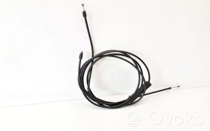 BMW 5 F10 F11 Système poignée, câble pour serrure de capot 7183773
