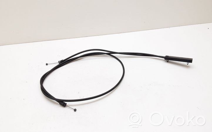 BMW 7 F01 F02 F03 F04 Système poignée, câble pour serrure de capot 4447854