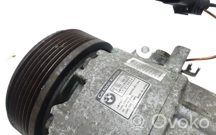 BMW 1 E82 E88 Ilmastointilaitteen kompressorin pumppu (A/C) 9182794