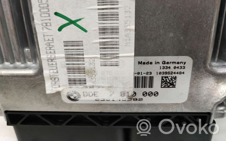 BMW 3 E90 E91 Kit centralina motore ECU e serratura 7810000