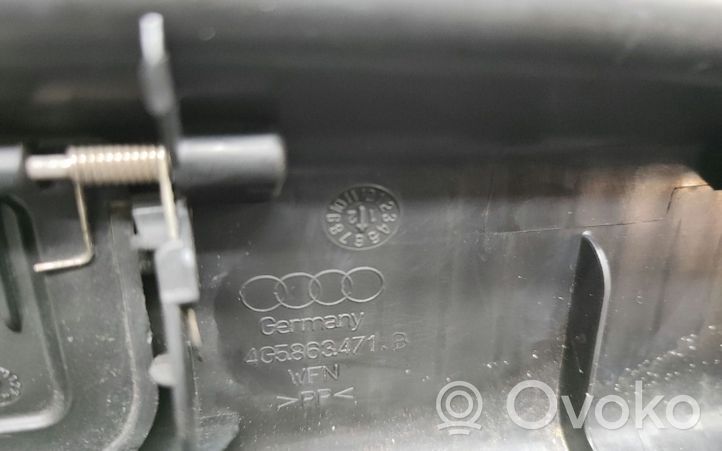 Audi A6 S6 C7 4G Bagažinės slenksčio apdaila 4G5863471B