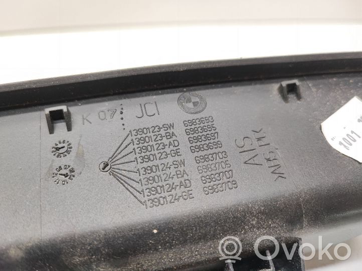 BMW 5 E60 E61 Ramka przycisków otwierania szyby drzwi przednich 6983693