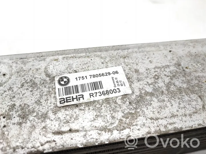 BMW 5 F10 F11 Refroidisseur intermédiaire 7805629