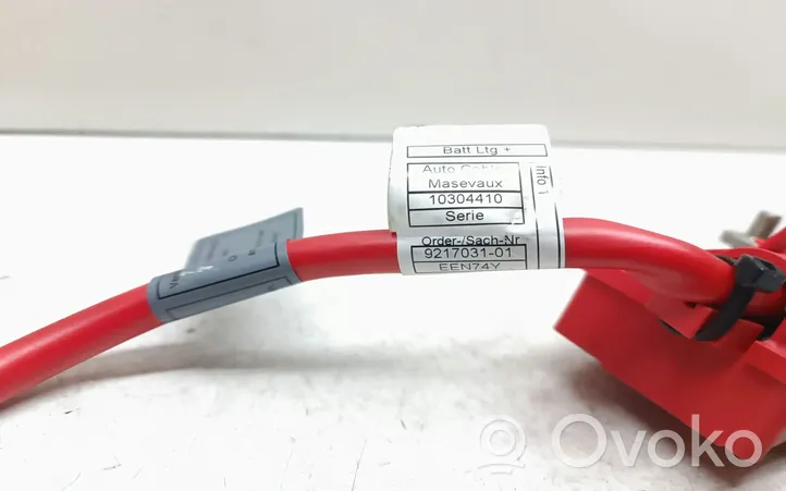 BMW 3 E90 E91 Positive cable (battery) 9217031