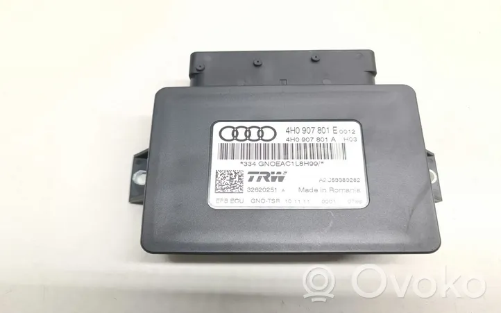 Audi A6 S6 C7 4G Moduł / Sterownik hamulca ręcznego 4H0907801E