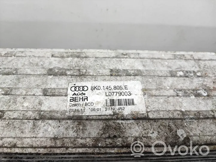 Audi A6 S6 C7 4G Välijäähdyttimen jäähdytin 8K0145805E