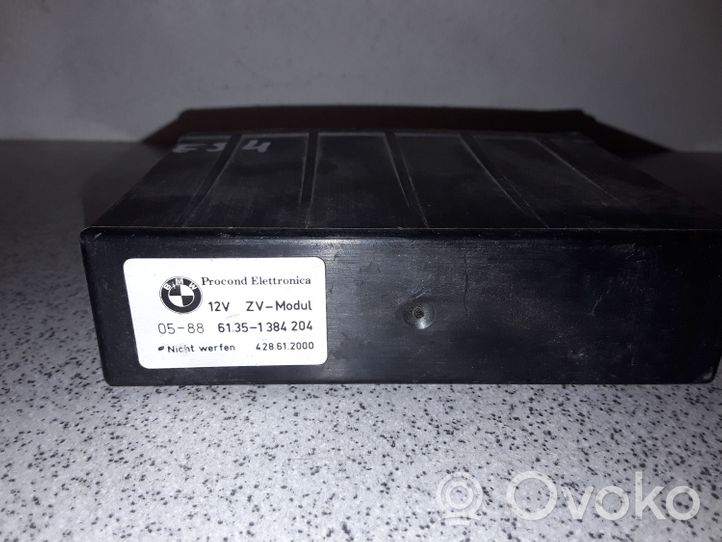 BMW 5 E34 Door central lock control unit/module 61351384204