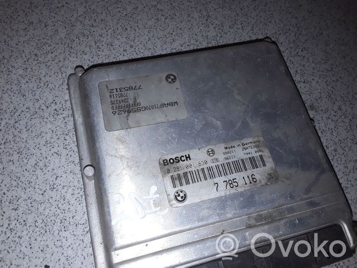 BMW 5 E39 Calculateur moteur ECU 7785116