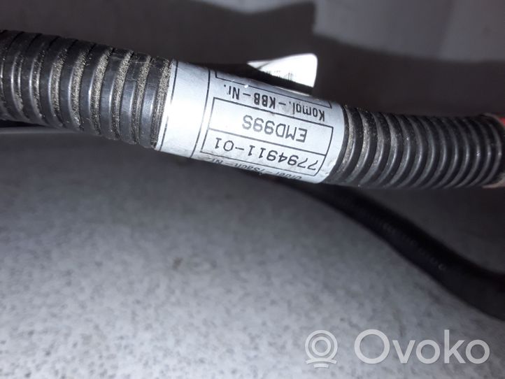 BMW 3 E90 E91 Faisceau de câbles pour démarreur 7794910