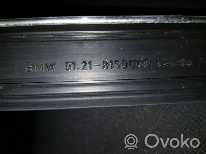 BMW 7 E38 Rivestimento laterale della consolle centrale anteriore 51218150088