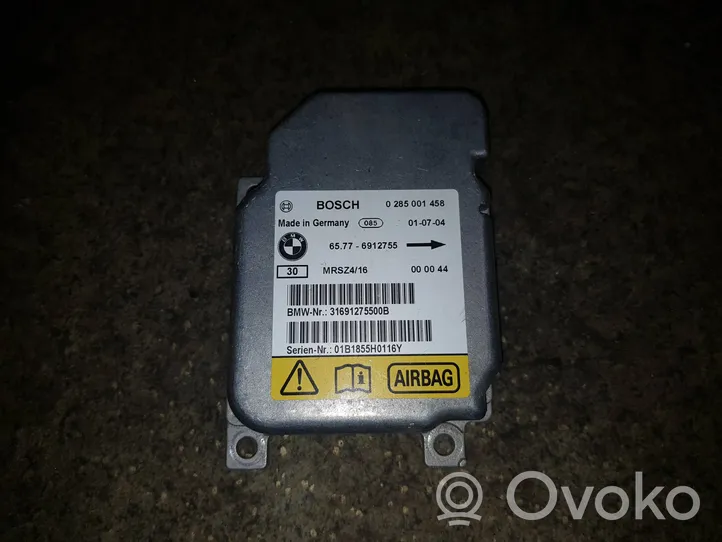 BMW 3 E46 Module de contrôle airbag 65776912755