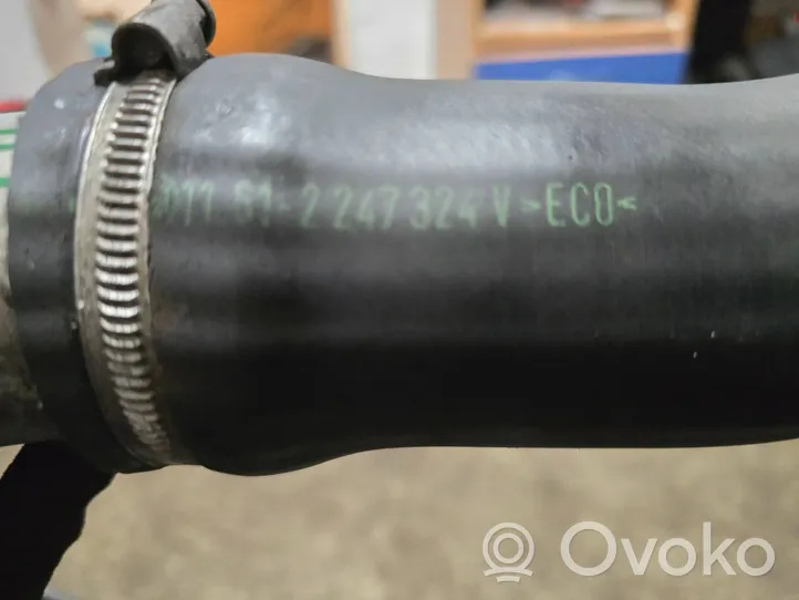 BMW 3 E46 Intercooler hose/pipe 2247324