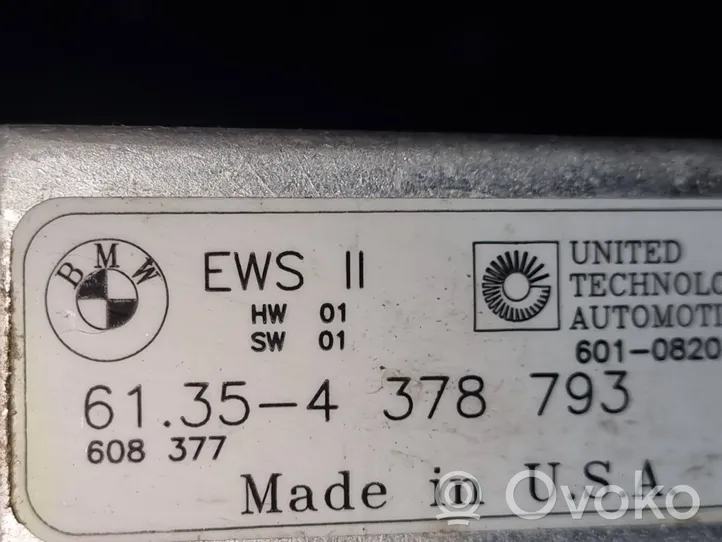 BMW 3 E36 Unidad de control/módulo inmovilizadora 4378793