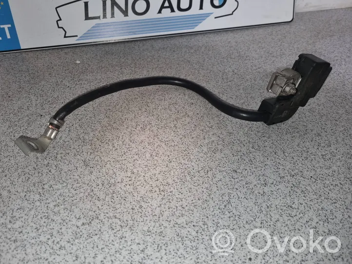 BMW 5 E60 E61 Minus / Klema / Przewód akumulatora 6986795