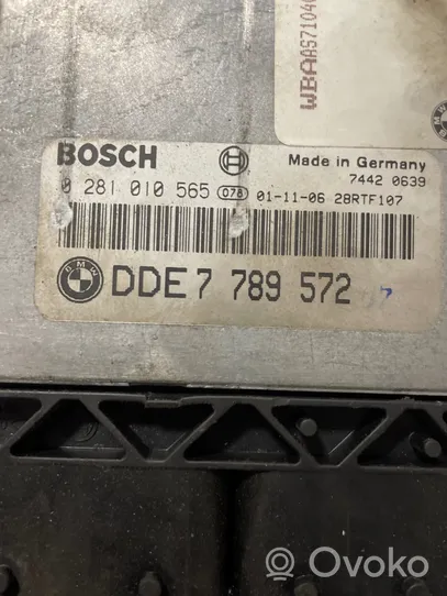 BMW 3 E46 Komputer / Sterownik ECU i komplet kluczy 7789572