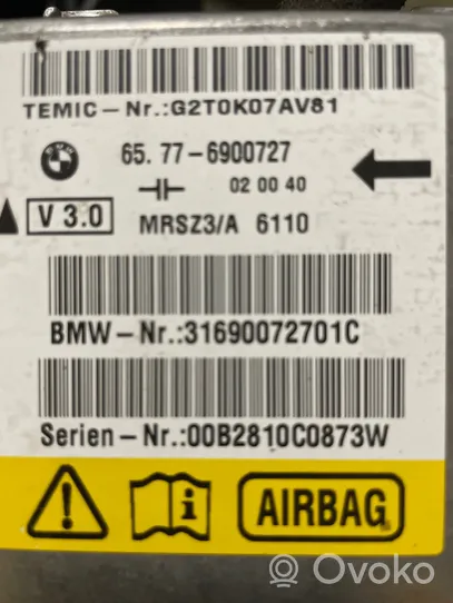 BMW 5 E39 Module de contrôle airbag 65776900727