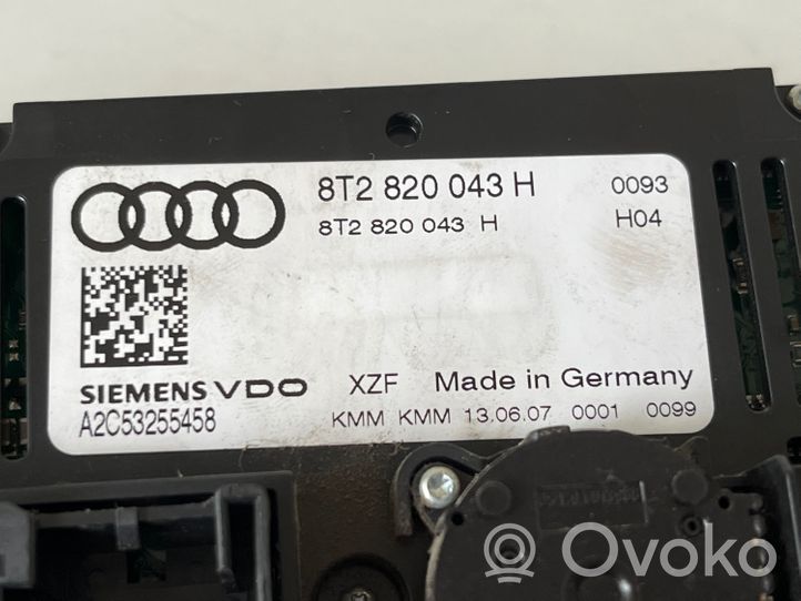 Audi A5 8T 8F Panel klimatyzacji 8T2820043H