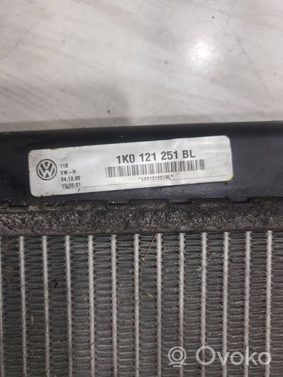 Skoda Octavia Mk2 (1Z) Radiatore di raffreddamento 1K0121251BL