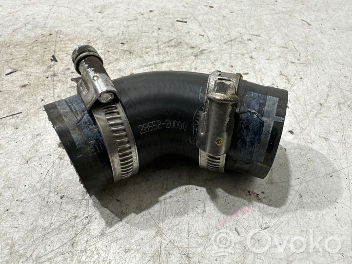 KIA Sportage Tube d'admission de tuyau de refroidisseur intermédiaire 285522U000