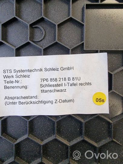 Volkswagen Touareg II Panelės apdailos skydas (šoninis) 7P6858218B