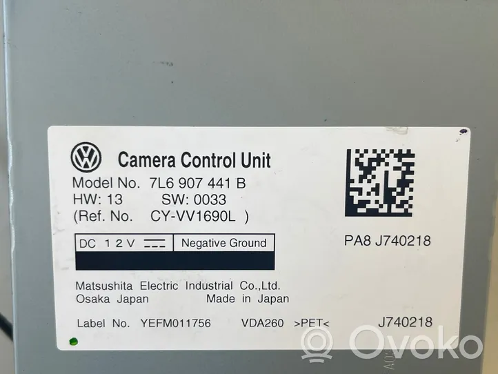 Volkswagen Touareg I Module de contrôle caméra arrière 7L6907441B