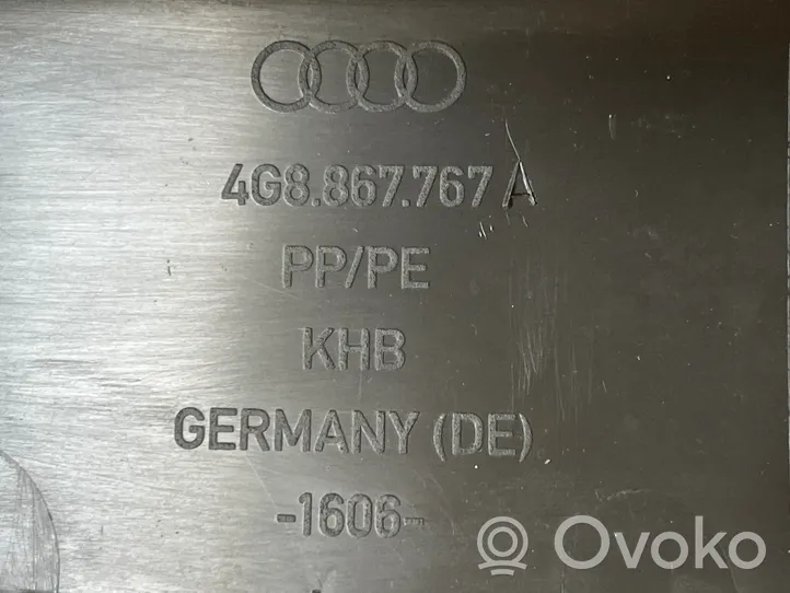 Audi A7 S7 4G Copertura del rivestimento del sottoporta posteriore 4G8867767A